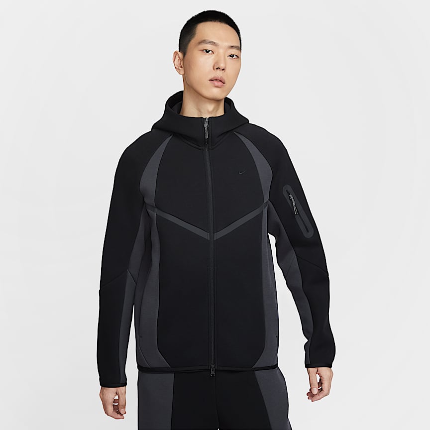 NIKE公式】ナイキ テック メンズ Dri-FIT ウーブン フルジップ カラー